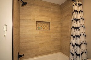 Shower, towels