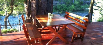 Wild Smith River Front Home