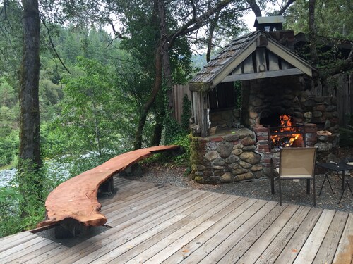 Wild Smith River Front Home