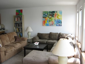 Smart TV, video games, DVD player, books