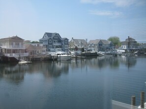 A marina with multiple docked boats and houses along the waterfront. - On the Water Oasis, 3 Bdrm, 2 Full Bath, and Walking Distance to Ventnor Beach (Ventnor City)