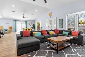 TV, video games, offices