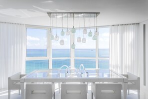 Luxury Penthouse, 3 Bedrooms, Ocean View, Beachfront | In-room dining - Setai Residences by Flashstay (Miami Beach)