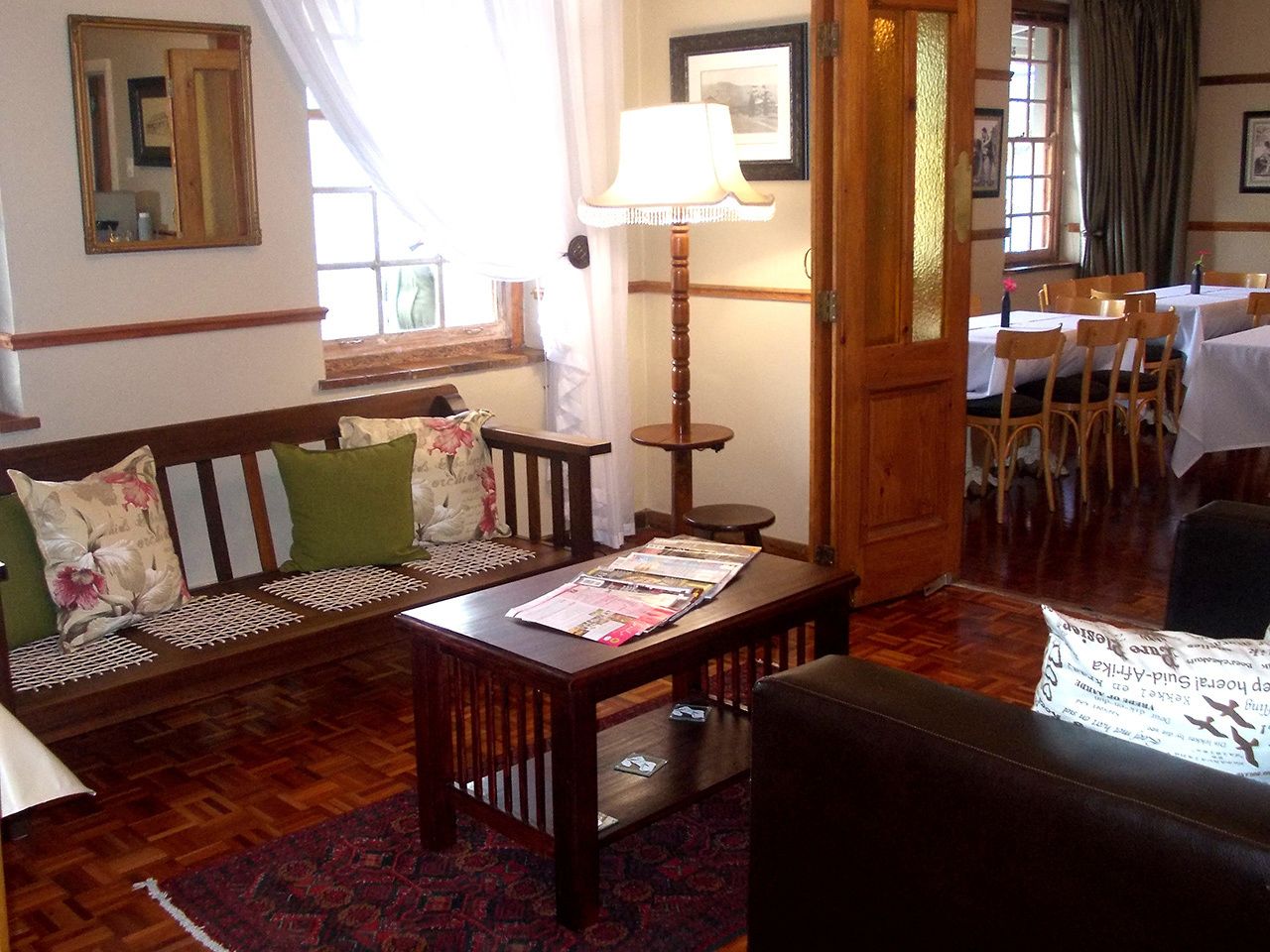 Coin salon dans le hall