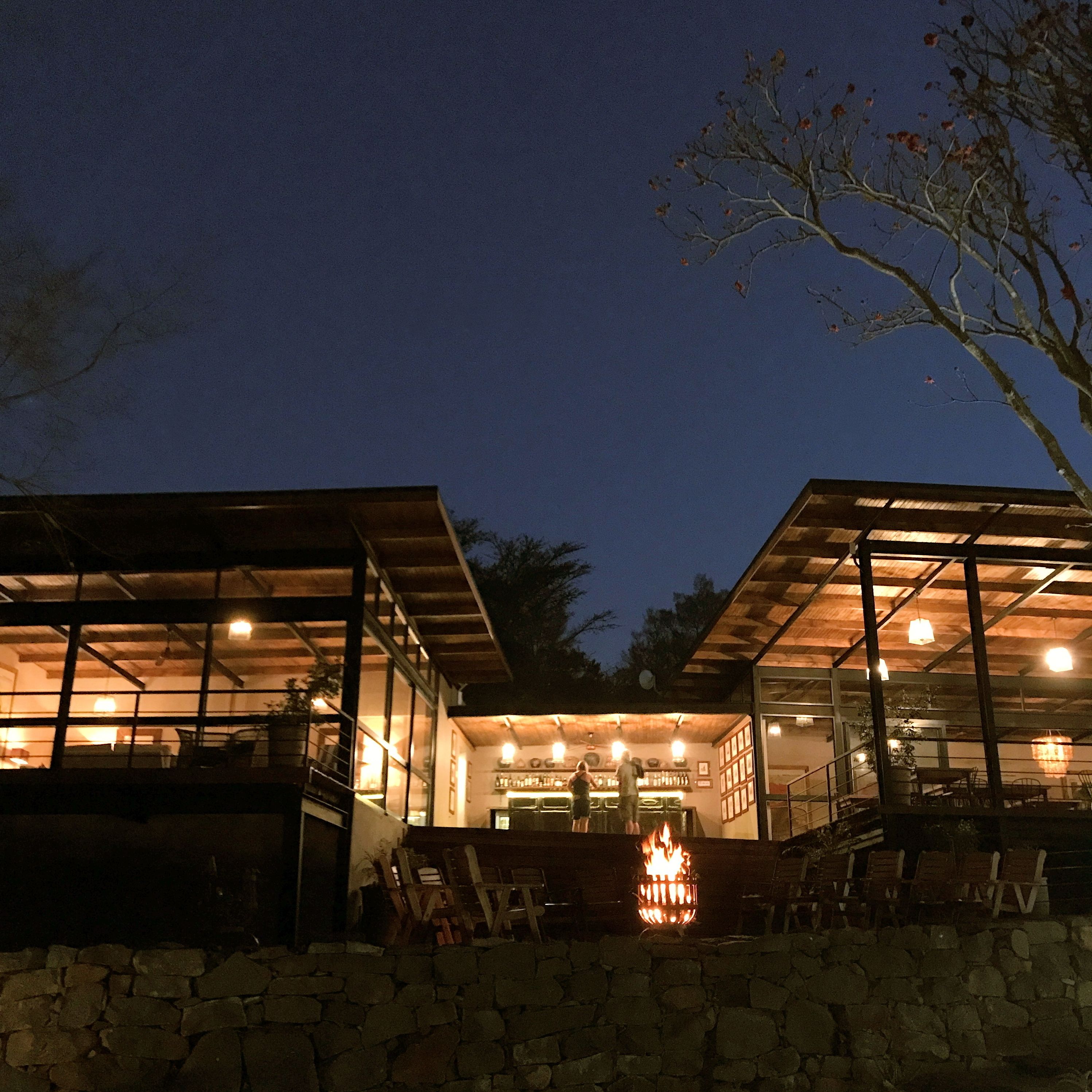Front of property - evening/night