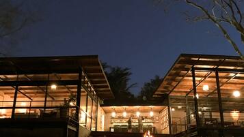 Front of property - evening/night