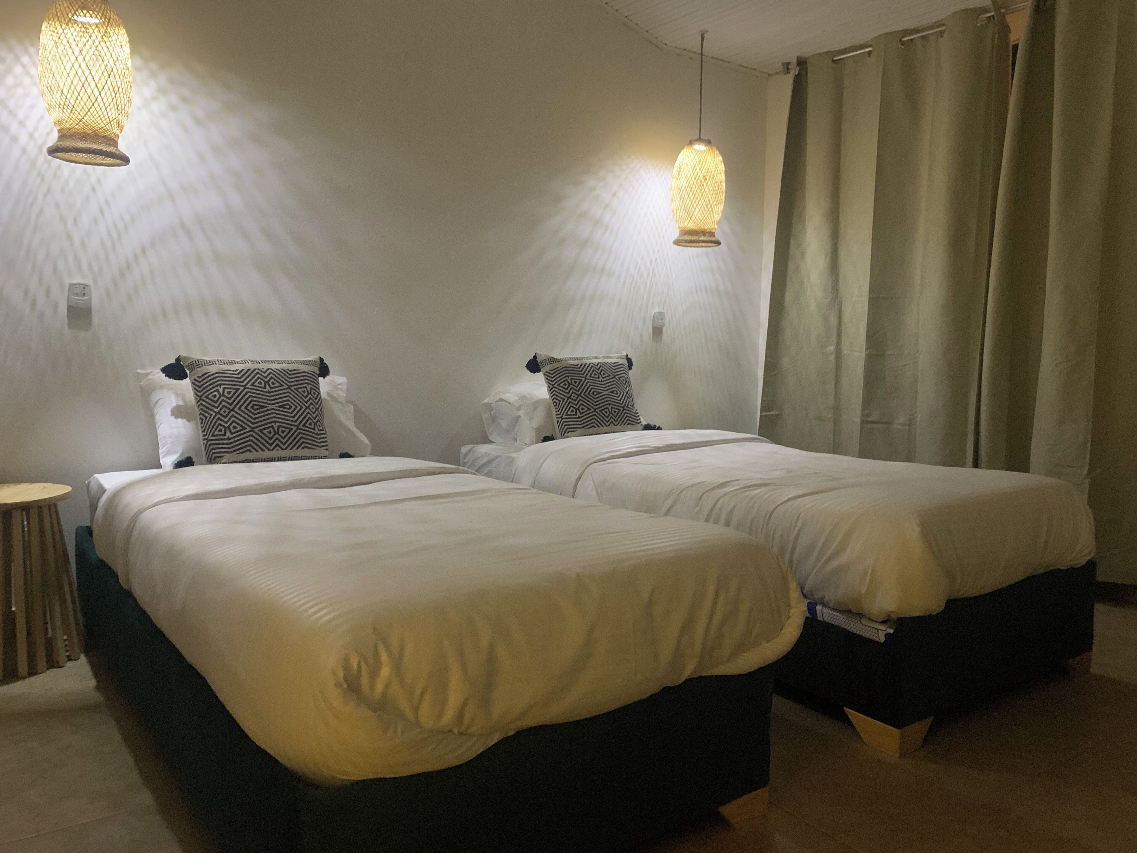 economy twin room | bed sheets