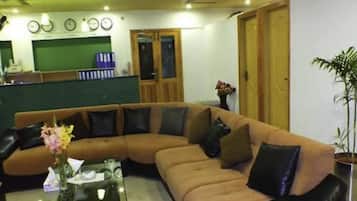 Sala de estar en el lobby