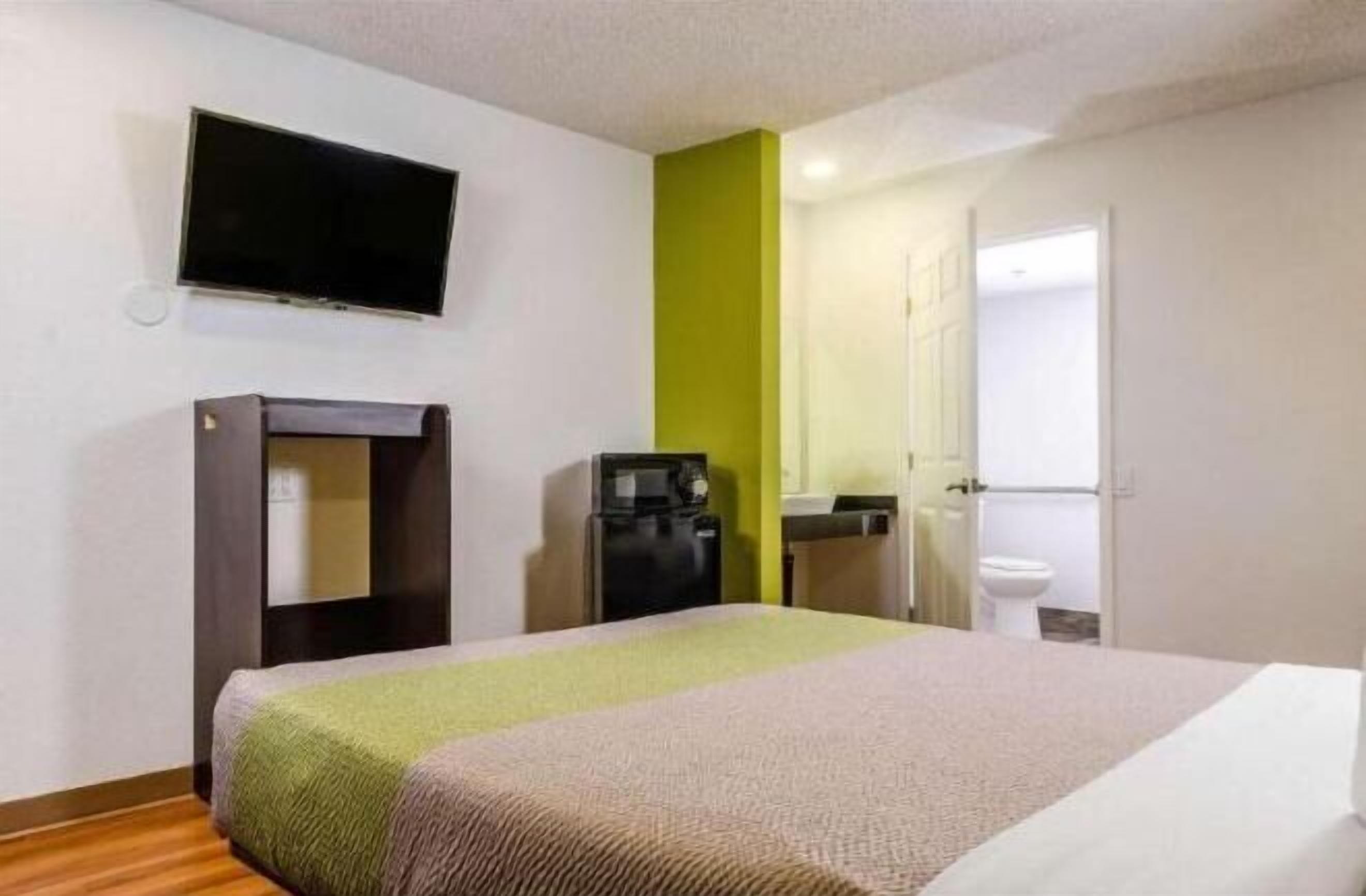 Desk, blackout curtains, iron/ironing board, free WiFi