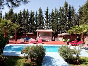 Alberca al aire libre 