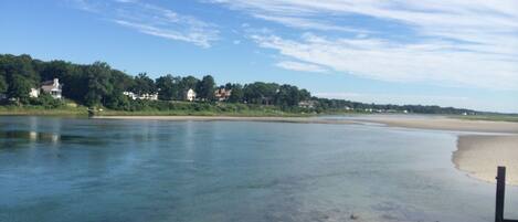 Beach nearby, sun-loungers