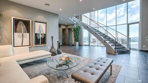 Smart TV, fireplace, video games, DVD player - Built Into the Mountain, Made to Impress—A Mansion of Legendary Views (Phoenix)