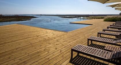 Fuseta Aufwachen am Meer 2-Zimmer-Apartment in erster Meereslinie