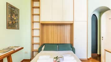 1 chambre, fer et planche Ă repasser, Wi-Fi, draps fournis