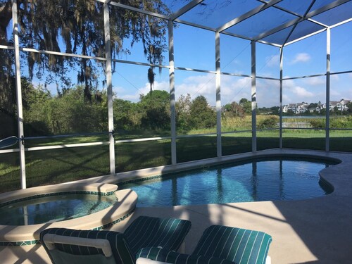 ✨ Beautiful 6BR Villa w/ Private Pool & Lake Views | Near Disney & Golf ✨