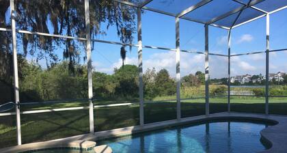 ✨ Beautiful 6BR Villa w/ Private Pool & Lake Views | Near Disney & Golf ✨