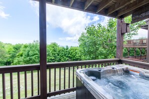 Baignoire à remous extérieure