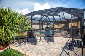 Terrace/patio - Perfect getaway - Canal front, close to the beach (Rotonda West)