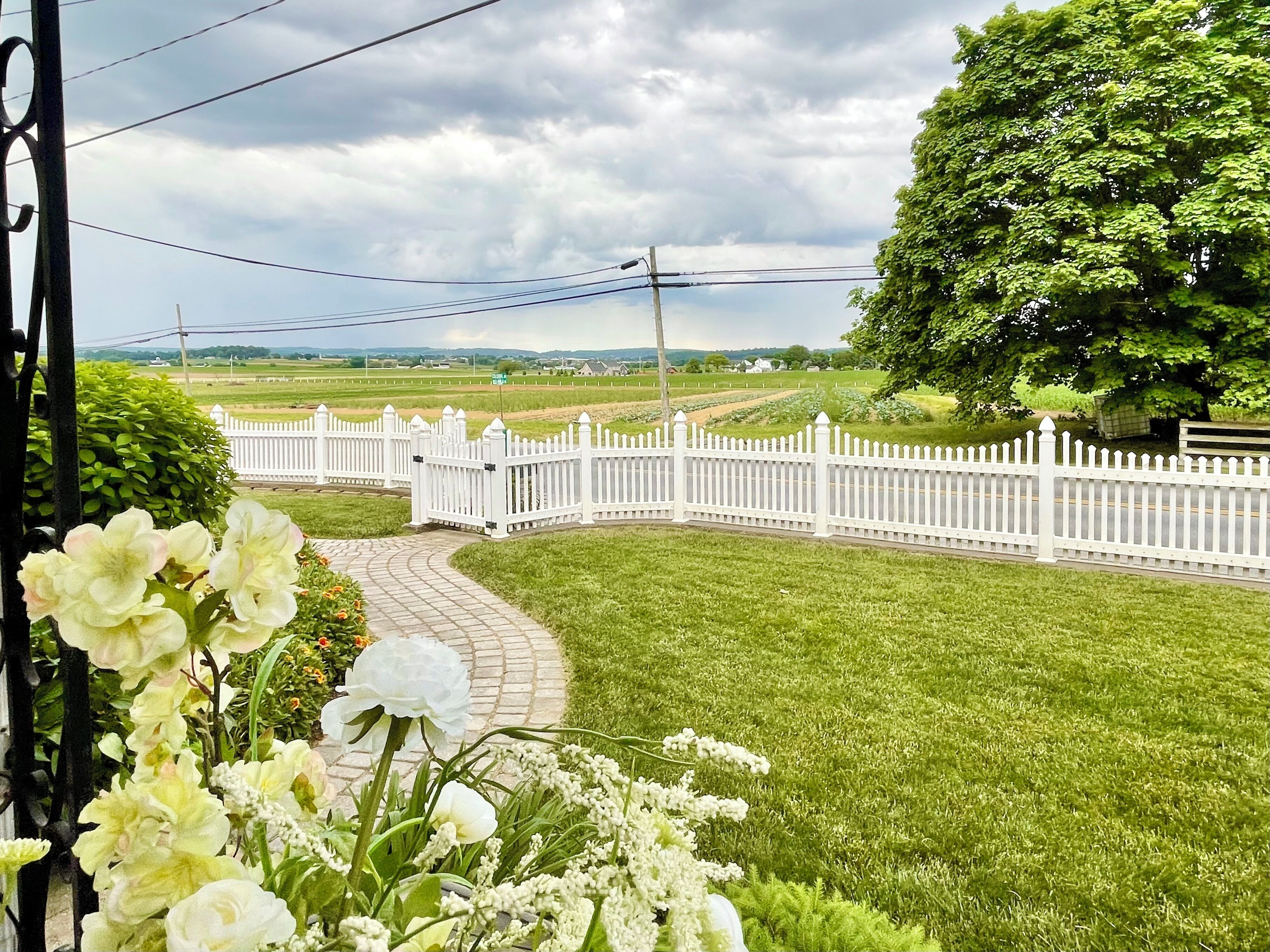 المنطقة المحيطة بالمنشأة