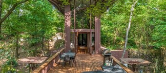 Stoneflower, Fay Jones Mökki Eden Isle, Greers Ferry Lake