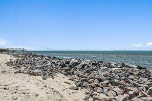 On the beach