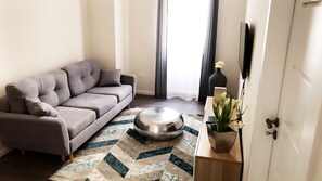 Apartment, 2 Bedrooms | Living room | Flat-screen TV, Netflix, streaming services - Pelicanstay next to Budapest Basillica (Budapest)