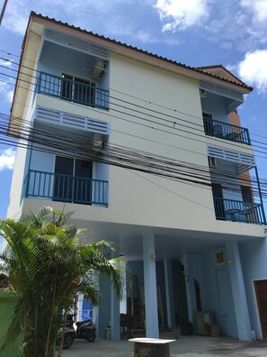 Façade de l’hébergement