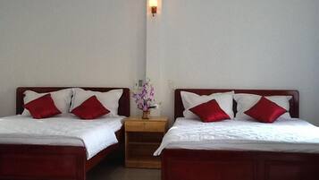 2 kamar tidur, seprai katun Mesir, dan seprai premium