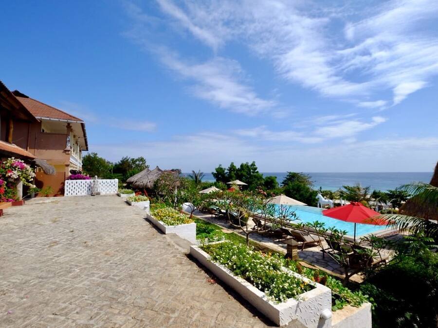Pemandangan dari properti