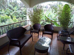 頂層客房, 2 間臥室 | 露台/庭院