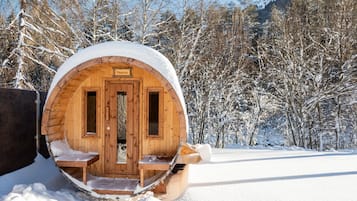 Superior Apartment, 2 Bedrooms, Sauna, Garden View | View from room