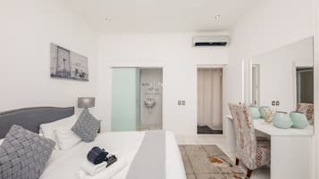 Villa | 1 slaapkamer, een kluis op de kamer, gratis wifi, beddengoed