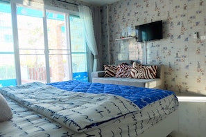 2-Bedroom Villa | 2 sovrum, mörkläggningsgardiner, extrasängar och gratis wi-fi