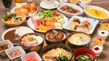 Frukostbuffé varje dag (JPY 1500 per person)