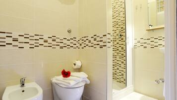 Deluxe Double Room | Bilik Mandi | Pancuran mandi, pengering rambut, tuala disediakan