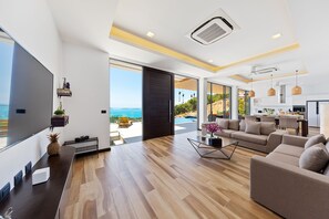 Panorama villa | Woonruimte | Smart-tv