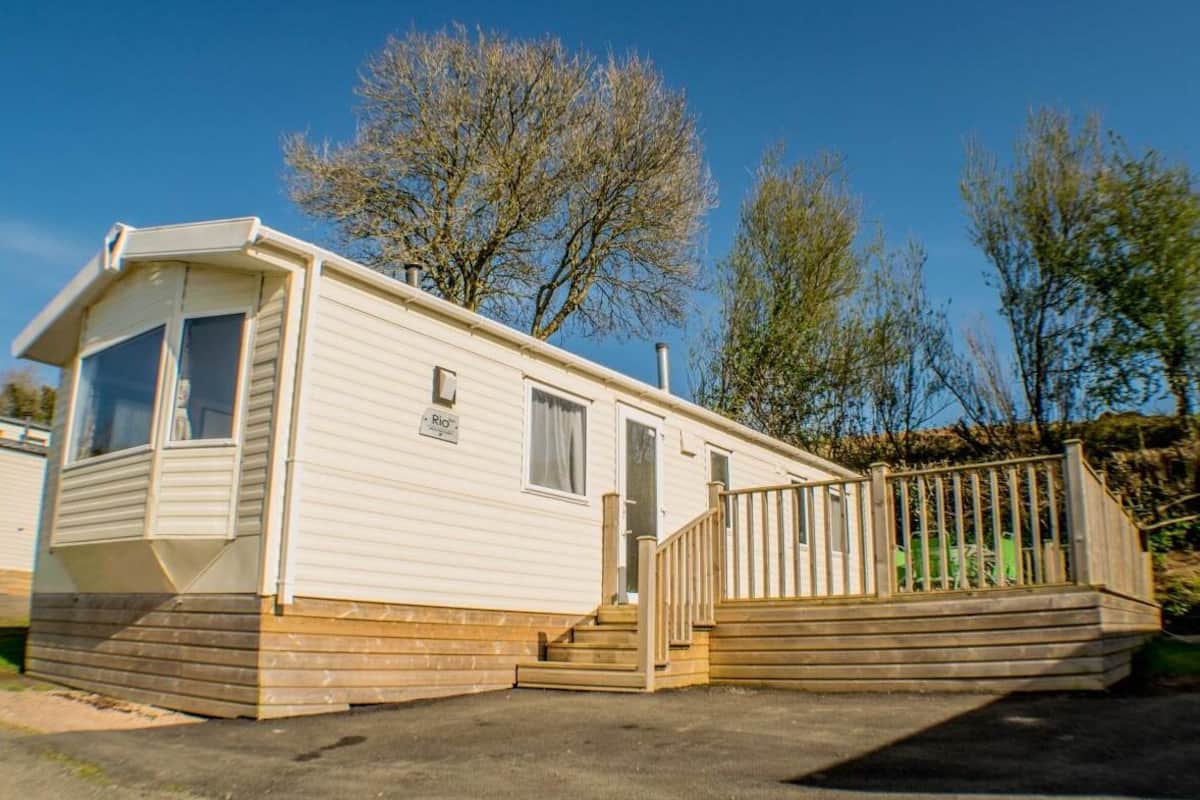 Mobile Home, Private Bathroom, Garden View | Exterior
