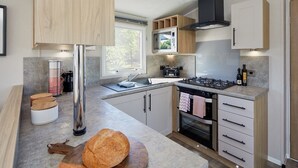 Mobile Superior-Unterkunft, eigenes Bad, Gartenblick | Eigene Küche