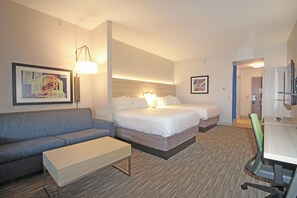 Standard Room, 2 Queen Beds, Accessible (Mobility, Accessible Tub) | Egyptian cotton sheets, premium bedding, pillowtop beds, desk - Holiday Inn Express & Suites Ocala by IHG (Ocala)
