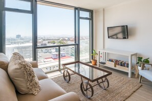 Premium Apartment, 2 Bedrooms | Living room