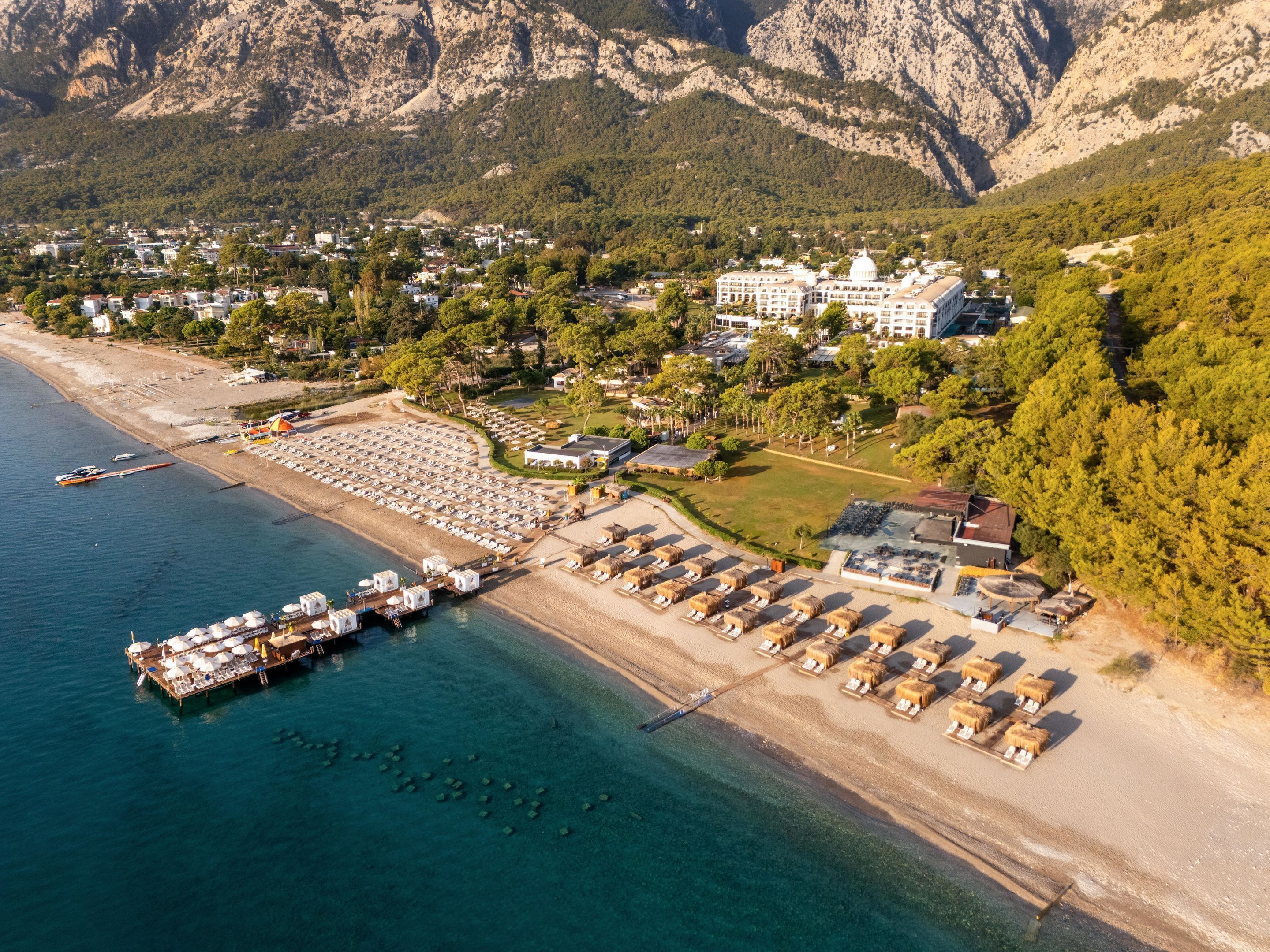 Private beach, sun loungers, beach umbrellas, beach yoga