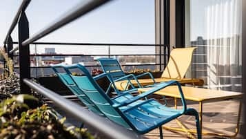 Suite, 1 King Bed with Sofa bed | 1 bedroom, premium bedding, in-room safe, individually decorated
