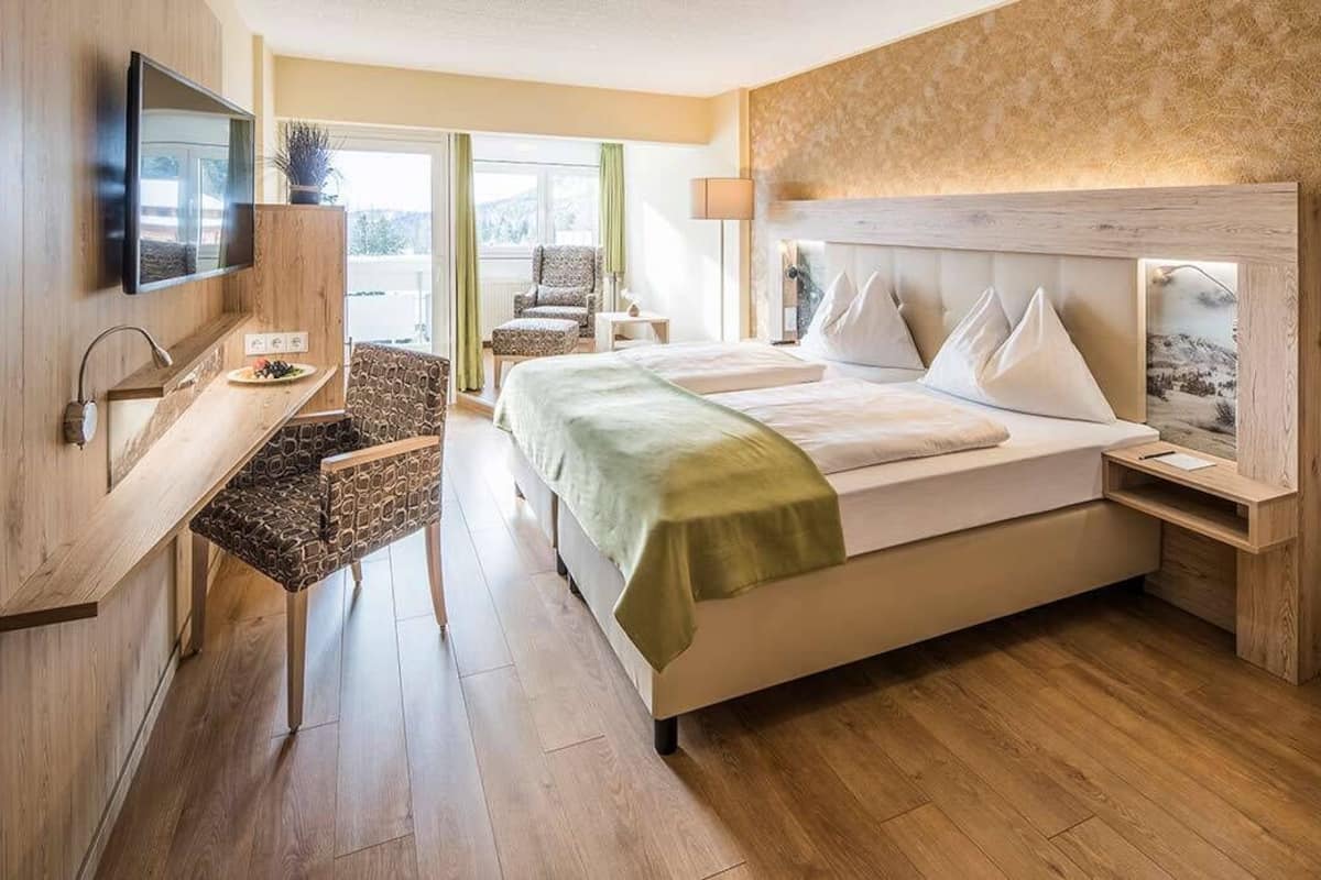 Chambre Double Confort, vue montagne | Vue sur le lac