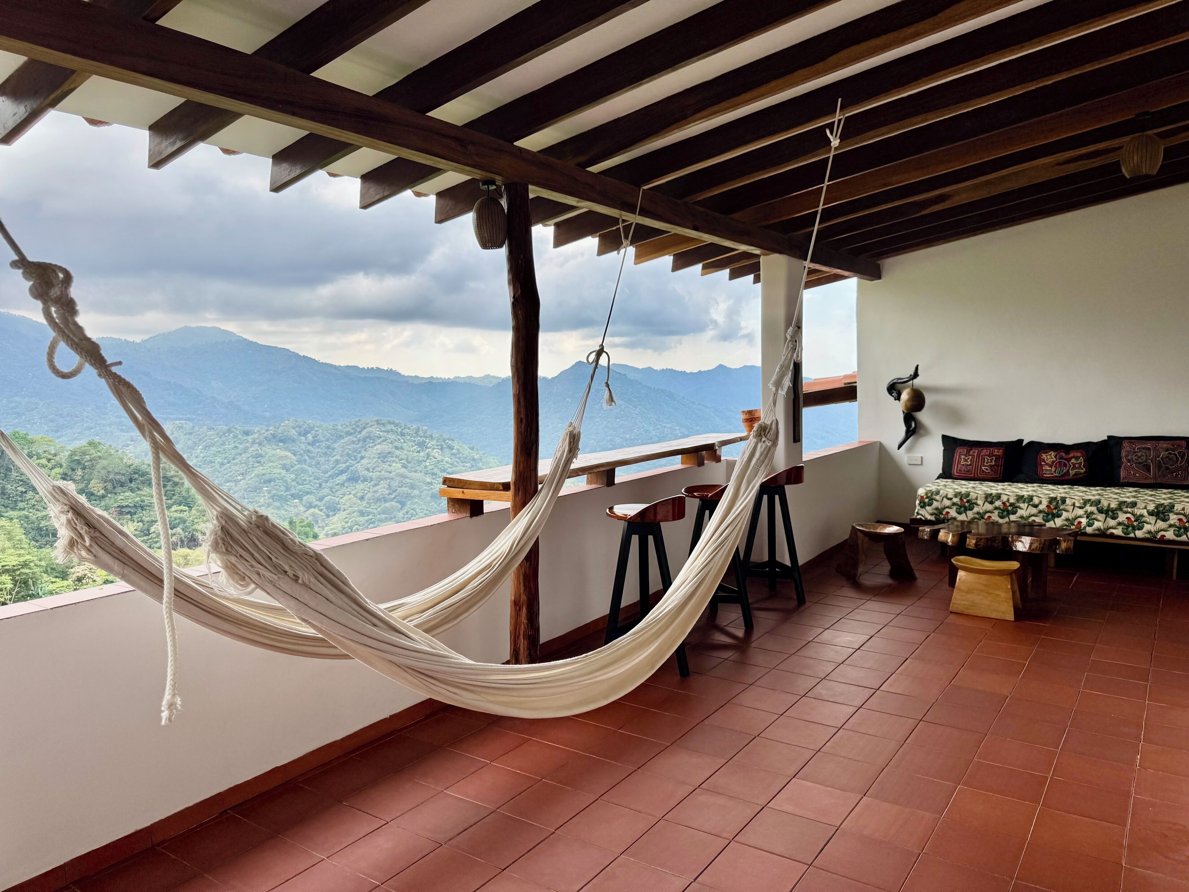 Familien-Ferienhütte | Wohnbereich | Bücher