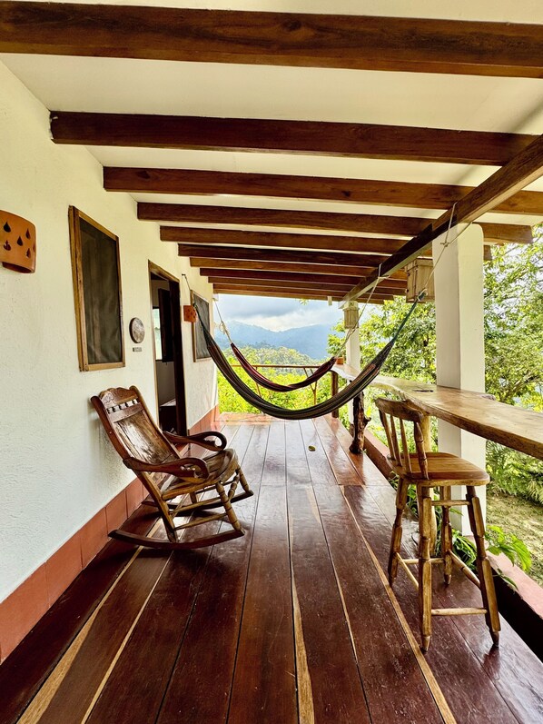 Terrace/patio - Mundo Nuevo Eco Lodge (Santa Marta)