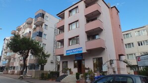 A multi-story building with a sign reading "ARDEN PANSIYON." - Arden Pansiyon (Çanakkale)