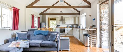 Smart TV, fireplace, DVD player, ping pong