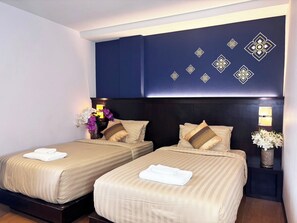 Superior Twin Room, 2 Single Beds, Non Smoking | Desk, blackout curtains, free WiFi, bed sheets - Patra Phrasing Boutique Hotel (Chiang Mai)