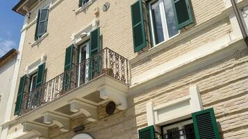 Fassade der Unterkunft