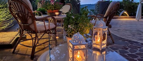 Terrasse sur le toit